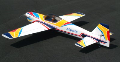 The ZN Majestic just before it's test flight